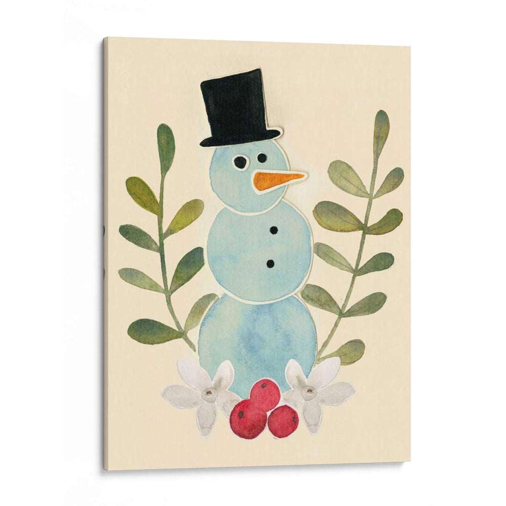 Corte De Muñeco De Nieve Ii - Grace Popp | Cuadro decorativo de Canvas Lab