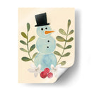 Corte De Muñeco De Nieve Ii - Grace Popp | Cuadro decorativo de Canvas Lab