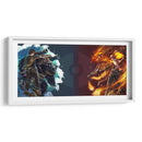 Water and fire Pokémon | Cuadro decorativo de Canvas Lab