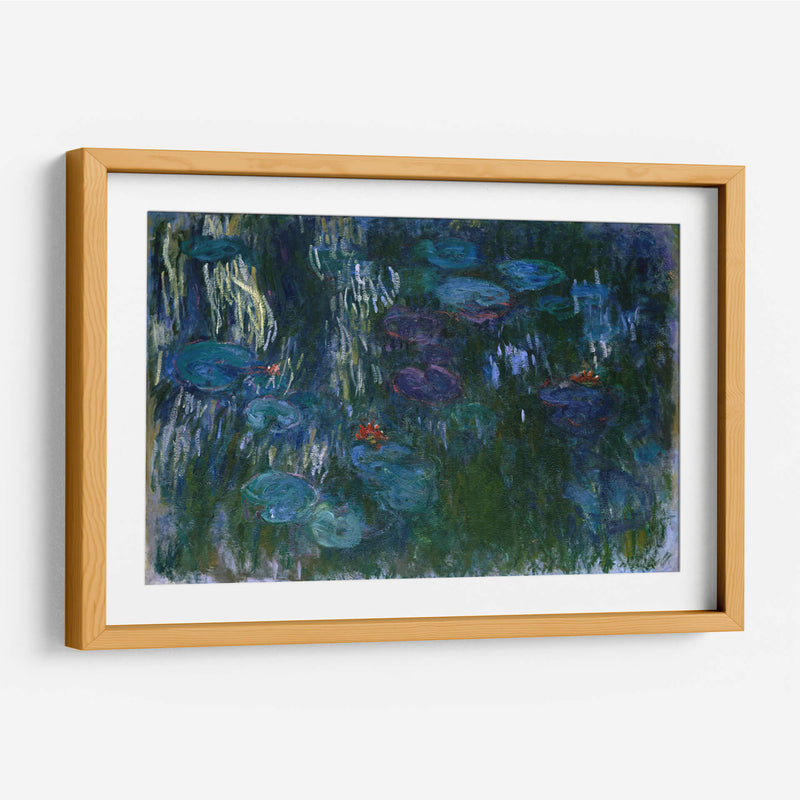 Water and Lilies - Claude Monet | Cuadro decorativo de Canvas Lab