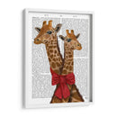 Jirafas Y Arco - Fab Funky | Cuadro decorativo de Canvas Lab