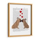 Beso Y Corazones Franceses - Fab Funky | Cuadro decorativo de Canvas Lab
