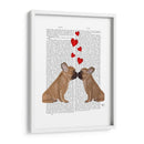 Beso Y Corazones Franceses - Fab Funky | Cuadro decorativo de Canvas Lab