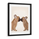 Beso Francés De Cerca - Fab Funky | Cuadro decorativo de Canvas Lab