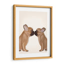 Beso Francés De Cerca - Fab Funky | Cuadro decorativo de Canvas Lab