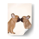 Beso Francés De Cerca - Fab Funky | Cuadro decorativo de Canvas Lab