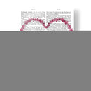 Zorros En El Corazón Rosa - Fab Funky | Cuadro decorativo de Canvas Lab