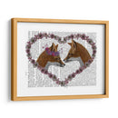 Zorros En Flores - Fab Funky | Cuadro decorativo de Canvas Lab