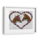 Zorros En Flores - Fab Funky | Cuadro decorativo de Canvas Lab