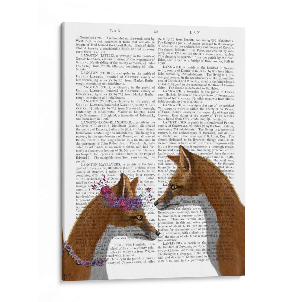 Amantes De Zorro - Fab Funky | Cuadro decorativo de Canvas Lab