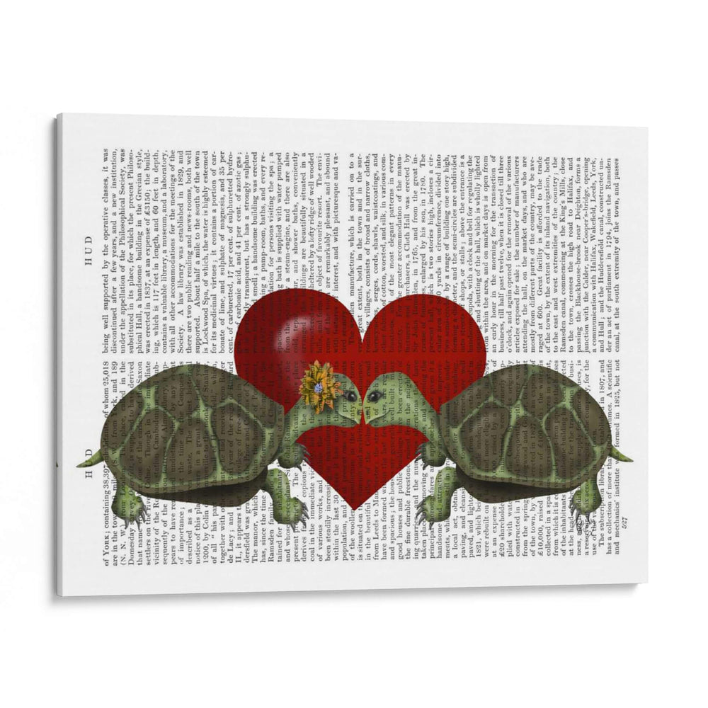 Beso De Tortugas - Fab Funky | Cuadro decorativo de Canvas Lab