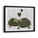 Tortugas Y Corazones Verdes. - Fab Funky | Cuadro decorativo de Canvas Lab