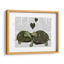 Tortugas Y Corazones Verdes. - Fab Funky | Cuadro decorativo de Canvas Lab