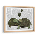 Tortugas Y Corazones Verdes. - Fab Funky | Cuadro decorativo de Canvas Lab