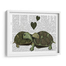 Tortugas Y Corazones Verdes. - Fab Funky | Cuadro decorativo de Canvas Lab