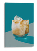 White Russian Art Deco | Cuadro decorativo de Canvas Lab