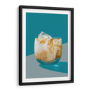 White Russian Art Deco | Cuadro decorativo de Canvas Lab