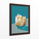 White Russian Art Deco | Cuadro decorativo de Canvas Lab