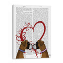 Amor Boxeador - Fab Funky | Cuadro decorativo de Canvas Lab