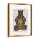 Oso Y Corazón De Mano - Fab Funky | Cuadro decorativo de Canvas Lab