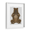 Oso Y Corazón De Mano - Fab Funky | Cuadro decorativo de Canvas Lab