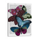 Grandes Mariposas Audaces 1 - Fab Funky | Cuadro decorativo de Canvas Lab