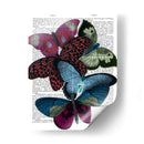 Grandes Mariposas Audaces 1 - Fab Funky | Cuadro decorativo de Canvas Lab