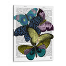 Grandes Mariposas Negras 2 - Fab Funky | Cuadro decorativo de Canvas Lab