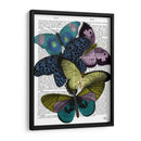 Grandes Mariposas Negras 2 - Fab Funky | Cuadro decorativo de Canvas Lab