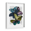 Grandes Mariposas Negras 2 - Fab Funky | Cuadro decorativo de Canvas Lab