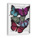 Grandes Mariposas Audaces 3 - Fab Funky | Cuadro decorativo de Canvas Lab