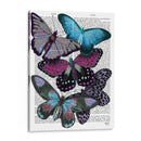 Grandes Mariposas Negras 5 - Fab Funky | Cuadro decorativo de Canvas Lab