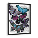 Grandes Mariposas Negras 5 - Fab Funky | Cuadro decorativo de Canvas Lab