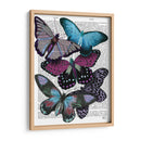Grandes Mariposas Negras 5 - Fab Funky | Cuadro decorativo de Canvas Lab
