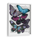Grandes Mariposas Negras 5 - Fab Funky | Cuadro decorativo de Canvas Lab