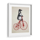 Pingüino En Bicicleta - Fab Funky | Cuadro decorativo de Canvas Lab