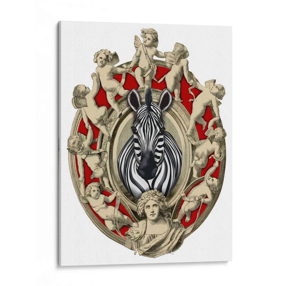 Placa De La Cabeza De La Cebra - Fab Funky | Cuadro decorativo de Canvas Lab