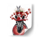 Sombrero De Cebra Y Conejito - Fab Funky | Cuadro decorativo de Canvas Lab