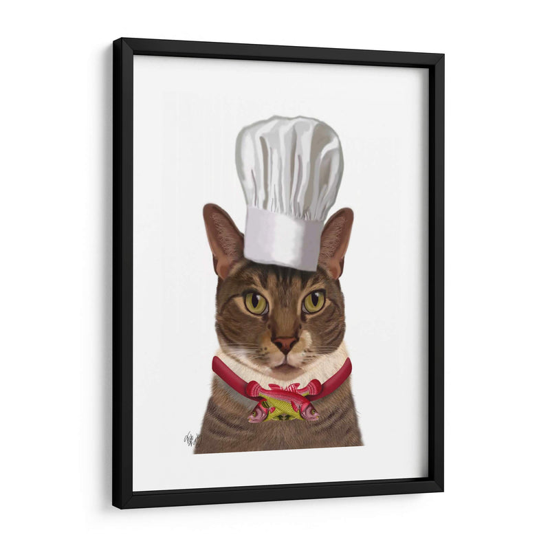 Chef De Gato - Fab Funky | Cuadro decorativo de Canvas Lab