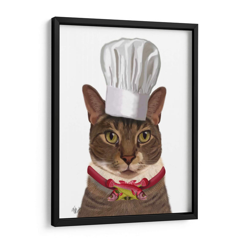 Chef De Gato - Fab Funky | Cuadro decorativo de Canvas Lab