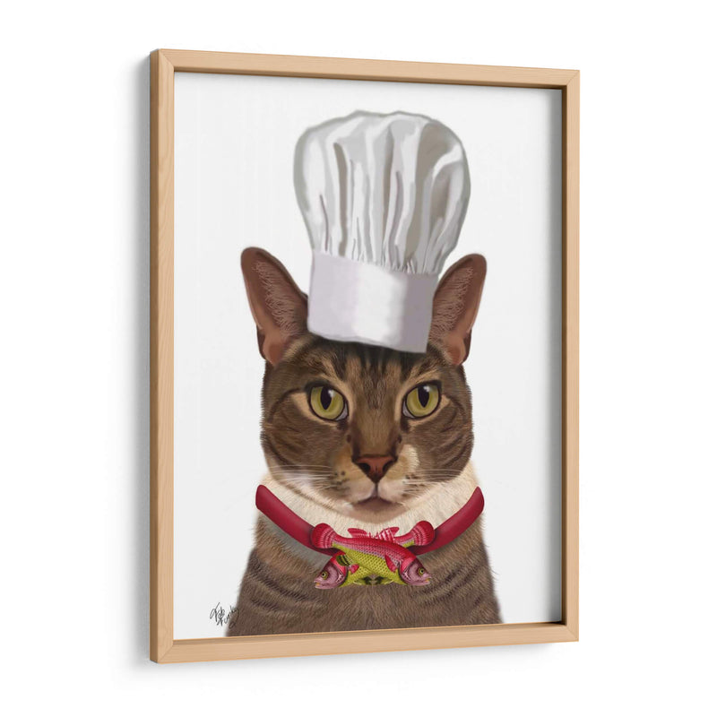 Chef De Gato - Fab Funky | Cuadro decorativo de Canvas Lab