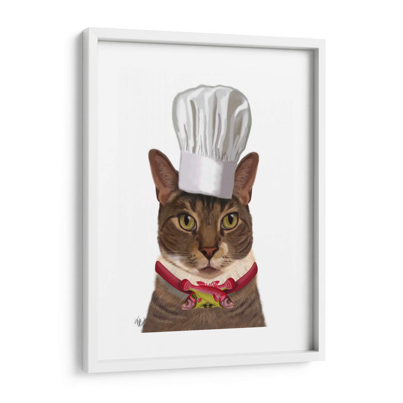 Chef De Gato - Fab Funky | Cuadro decorativo de Canvas Lab