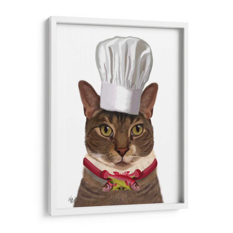 Chef De Gato - Fab Funky | Cuadro decorativo de Canvas Lab