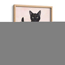 Gato Negro En Taza De Té - Fab Funky | Cuadro decorativo de Canvas Lab