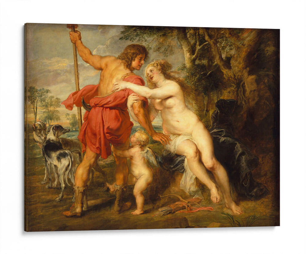 Venus & Adonis - Peter Paul Rubens | Cuadro decorativo de Canvas Lab