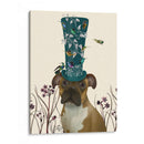 Boxeador Y Sombrero De Pájaro - Fab Funky | Cuadro decorativo de Canvas Lab