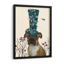 Boxeador Y Sombrero De Pájaro - Fab Funky | Cuadro decorativo de Canvas Lab