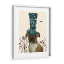 Boxeador Y Sombrero De Pájaro - Fab Funky | Cuadro decorativo de Canvas Lab