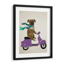 Boxeador En Ciclomotor - Fab Funky | Cuadro decorativo de Canvas Lab