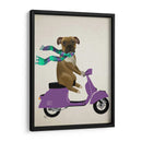 Boxeador En Ciclomotor - Fab Funky | Cuadro decorativo de Canvas Lab